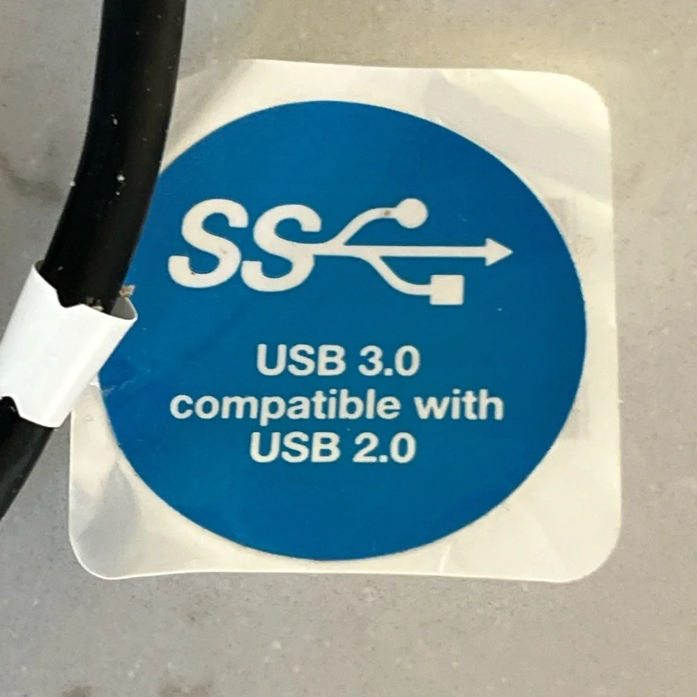 USB 3.0 to Micro B Cable Male/Male SuperSpeed Data Transfer Cable,Black, 4 ft.